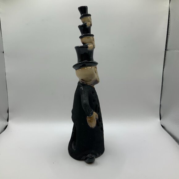 Yankee Candle Boney 2009 Uncle Vlad Stacked Heads Tea Light Holder - Picture 6 of 9